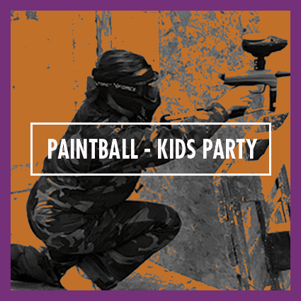 PAINTBALL - KIDS PARTY
